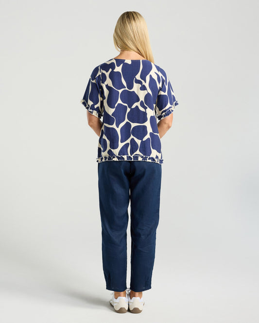 Lydia Frill Top by Blackstone Clothing, photo 2