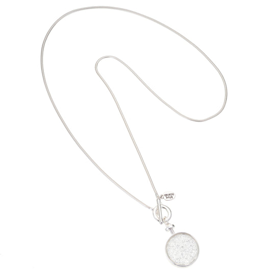 Lotus Long Necklace by Blue Scarab, photo 2