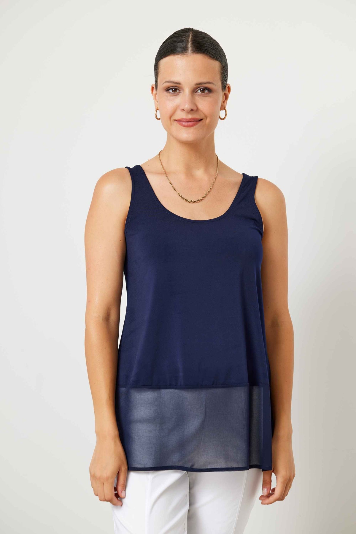 Chiffon Hem Short Singlet by Newport, photo 4