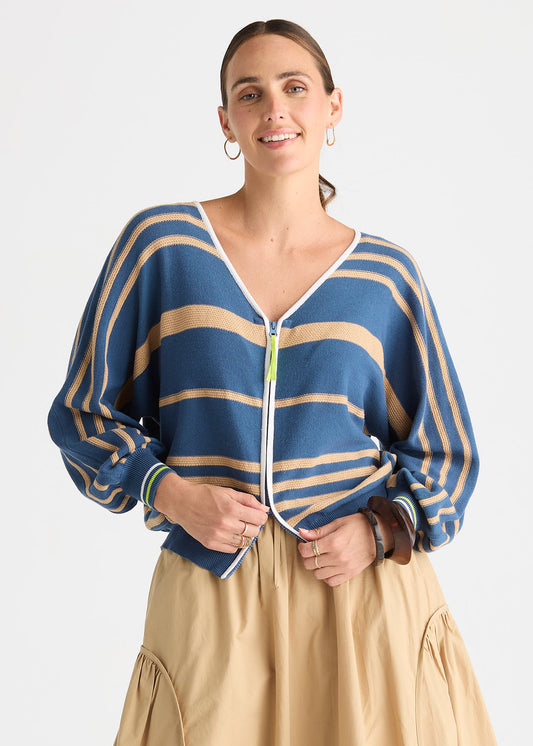 Statement Zip Cardi by Zaket & Plover, photo 2