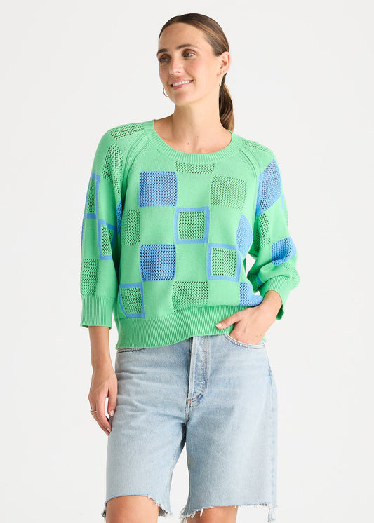 Patch Pointelle Top by Zaket & Plover, photo 2
