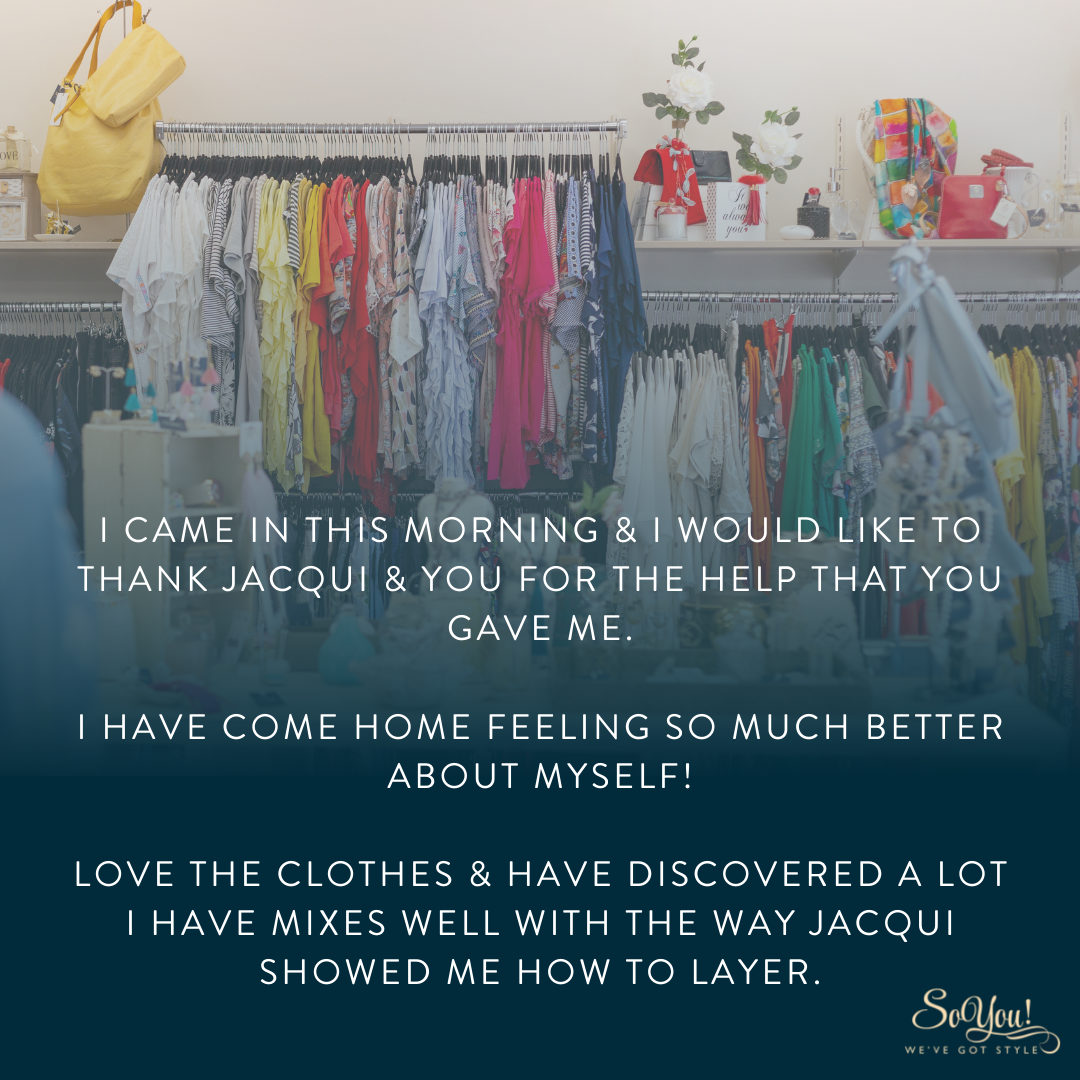 One on One Personal Shopping Session