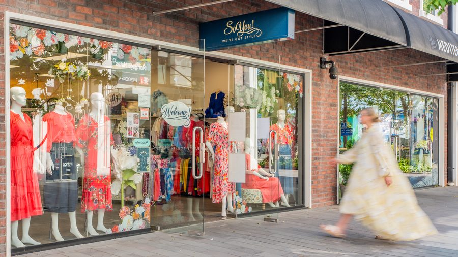 So You! Boutique shopfront on High Street, Rangiora