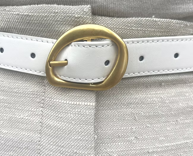 Geneva Cream Leather
