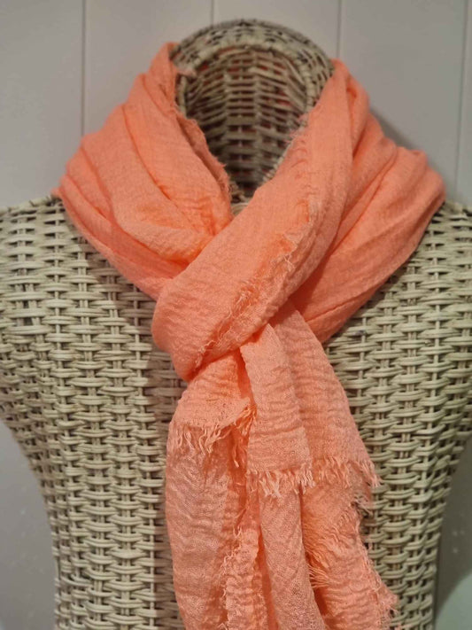 Raw Edge Scarf SC1297 by So You! Giftware, photo 2