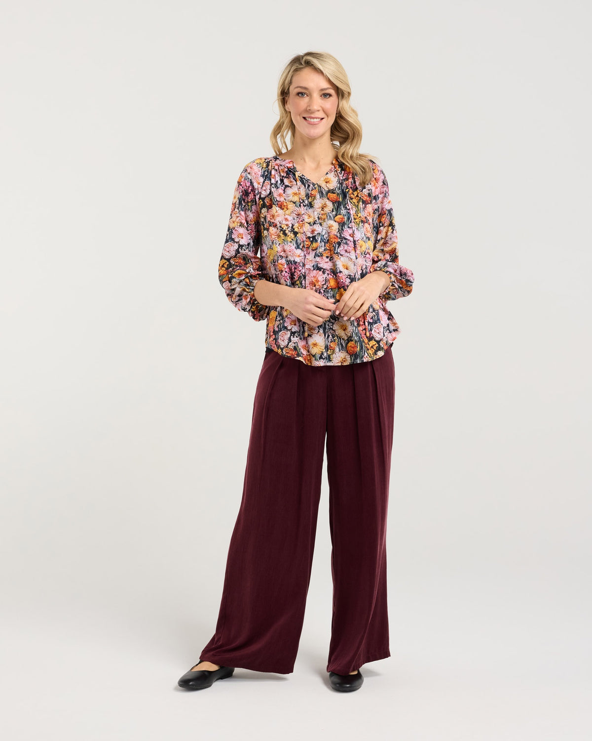 Phoebe Gathered Top