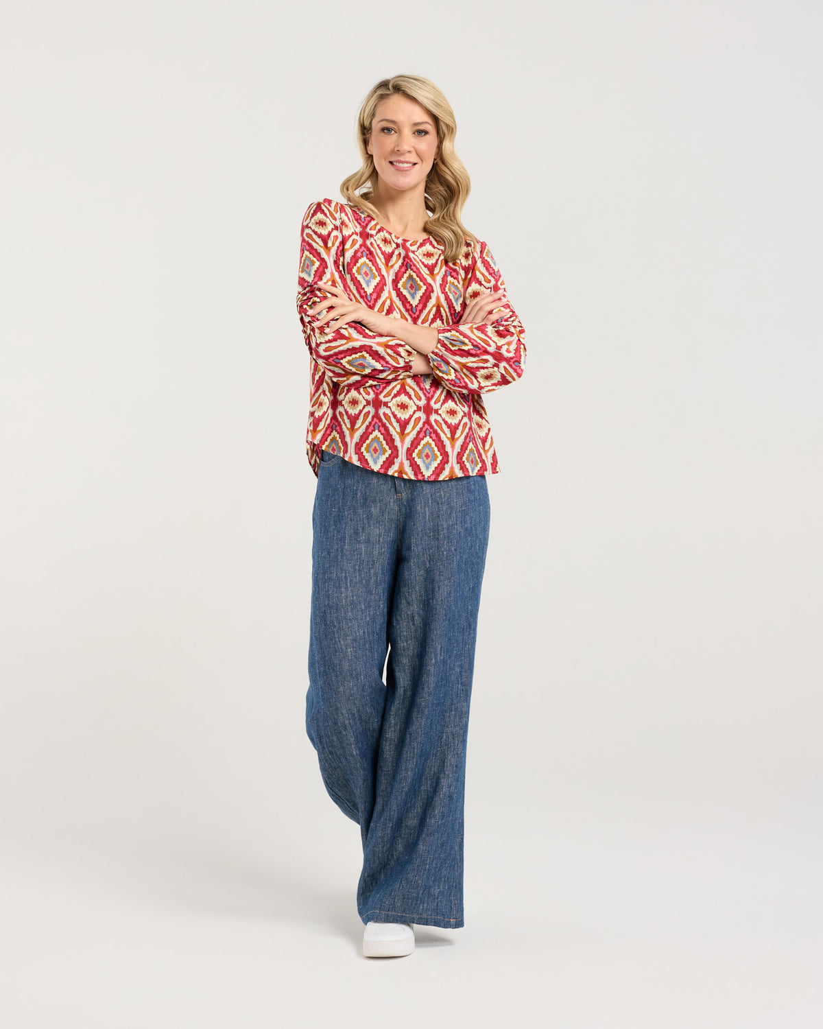 Skylar Pintuck Top