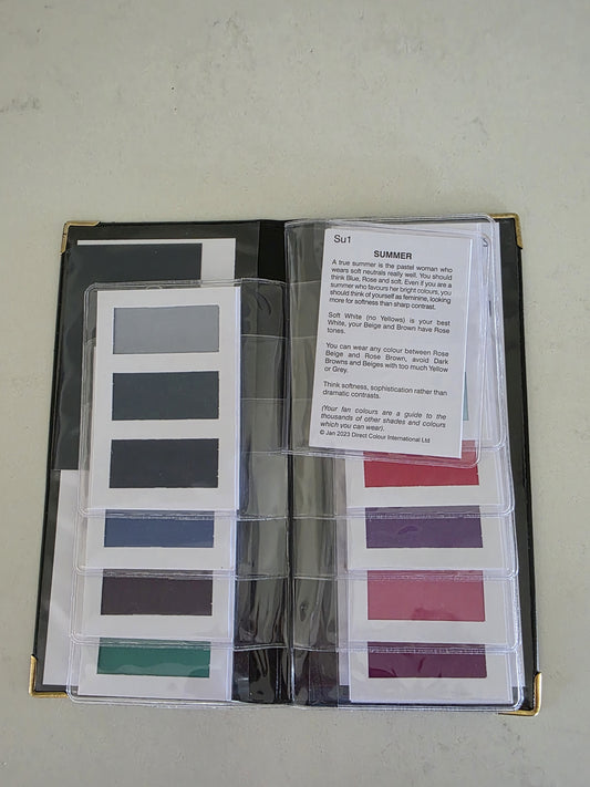 Colour swatch giftware from So You! Boutique, a palette of colours for clothing, jewellery, accessories and makeup
