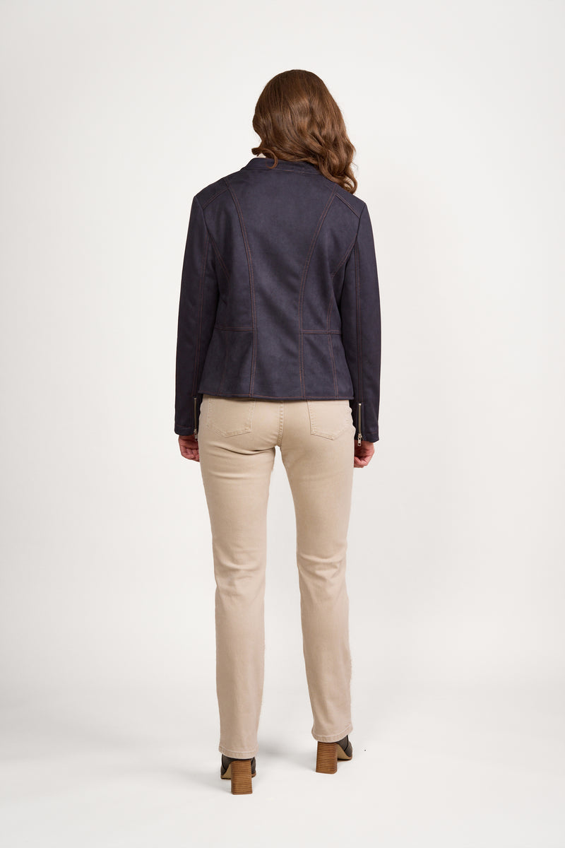 Jacket Contrast Stitch