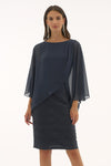 Cascade Chiffon Dress