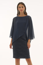 Cascade Chiffon Dress