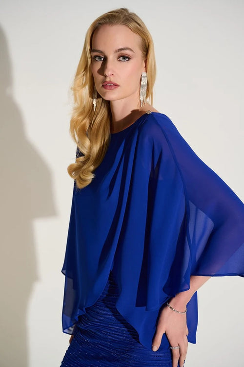 Cascade Chiffon Dress