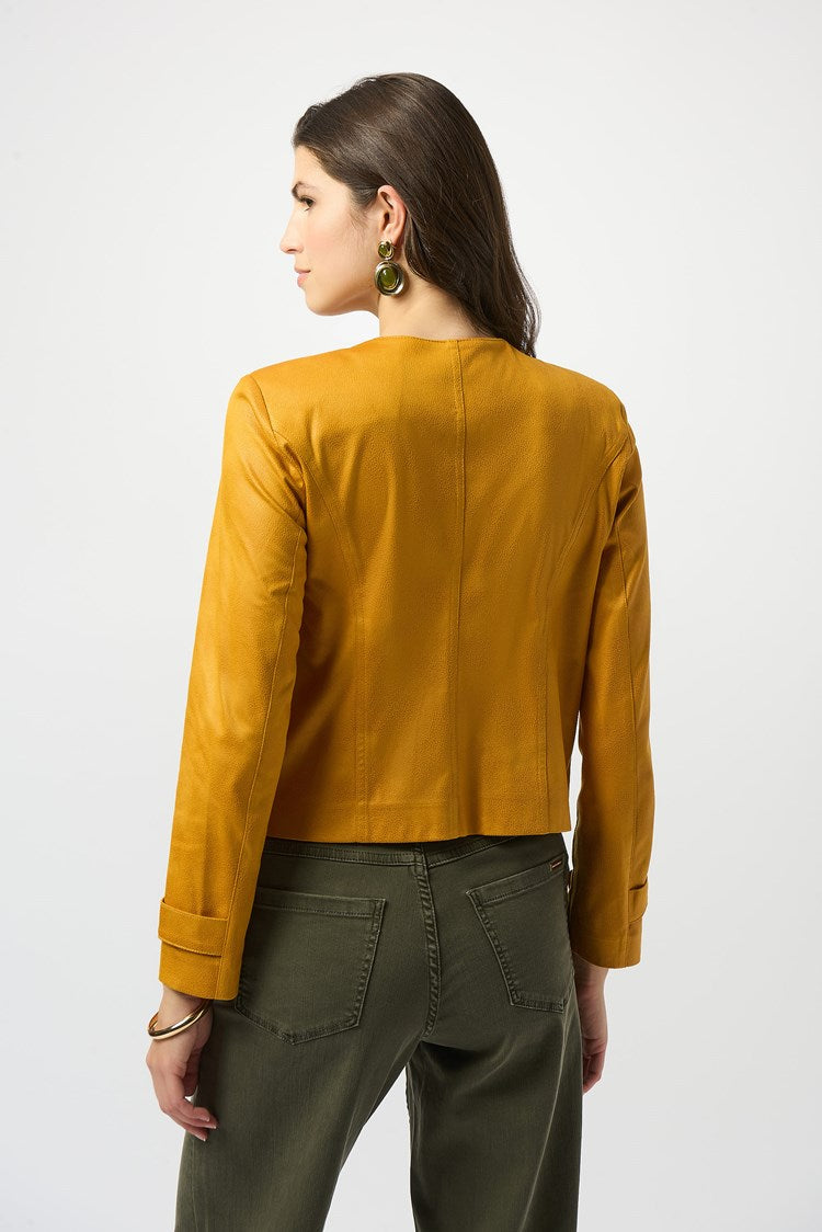 Suede Fitted Jacket