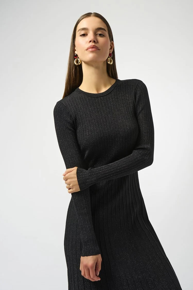 Knit Fit & Flare Dress