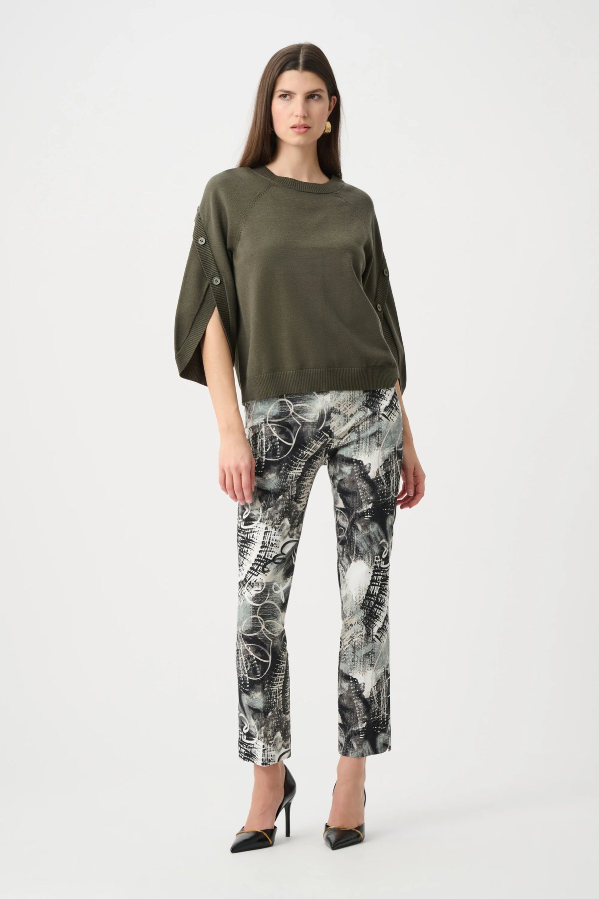 Abstract Print Pull-On