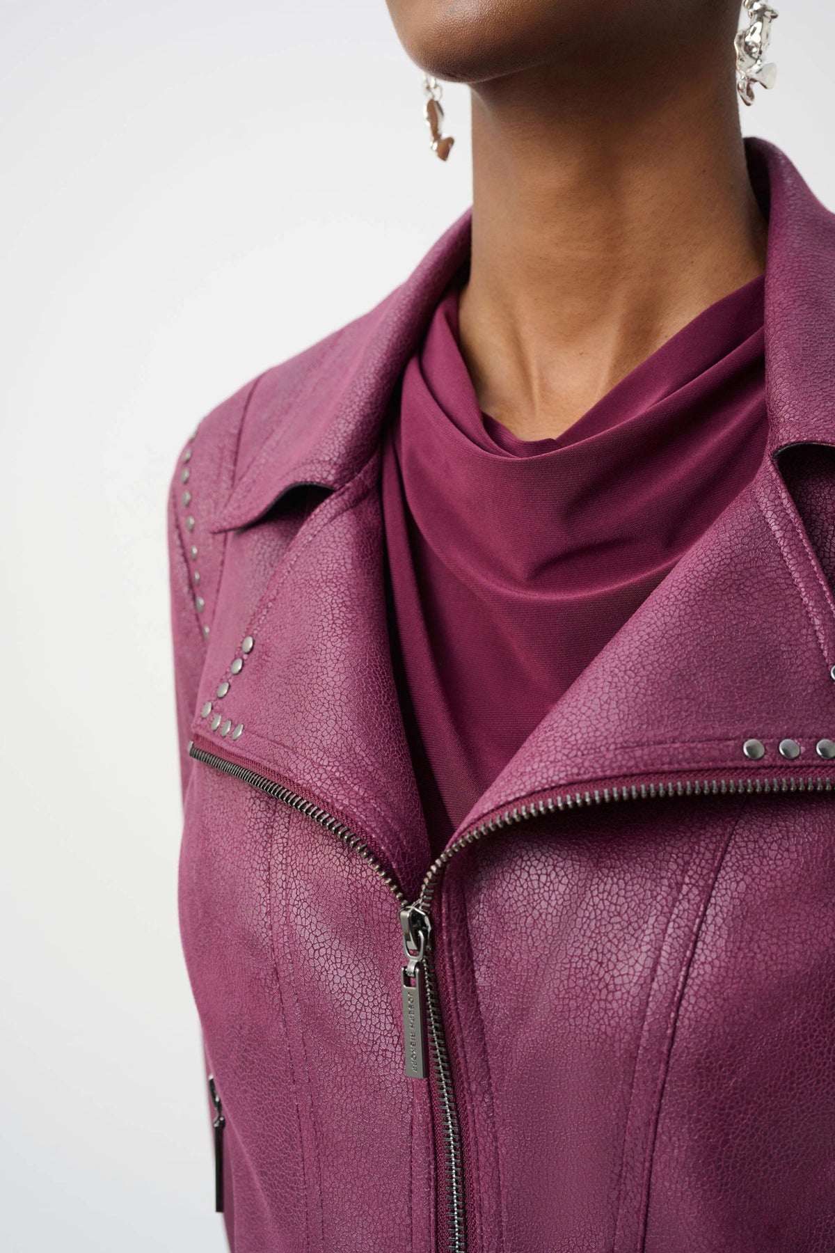 Foiled Faux Suede
