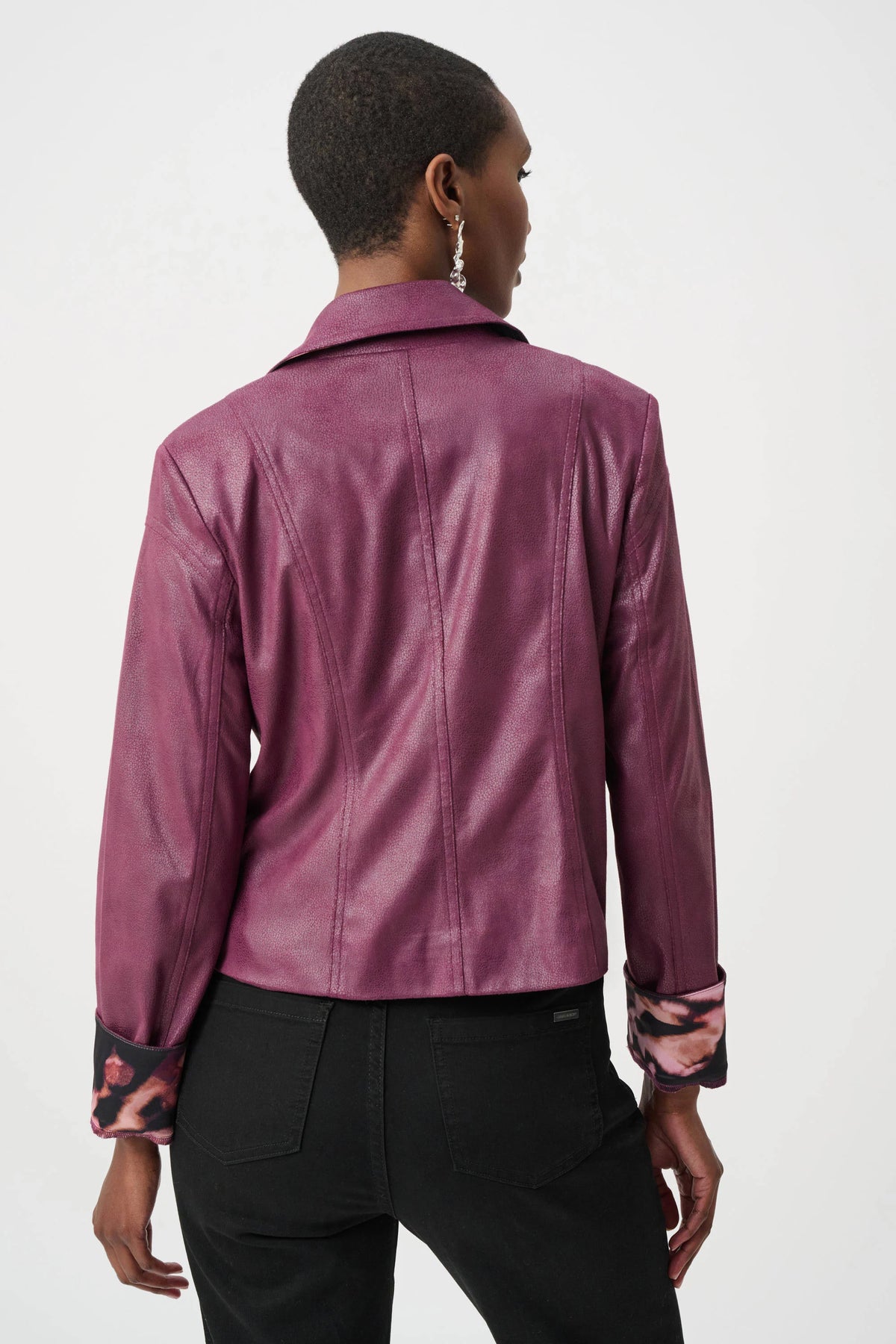Foiled Faux Suede