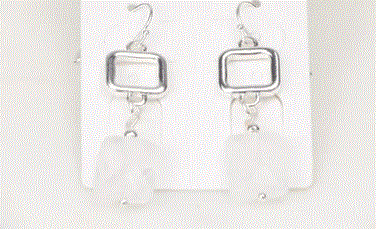Clear Square Stone by LillyCo, photo 2