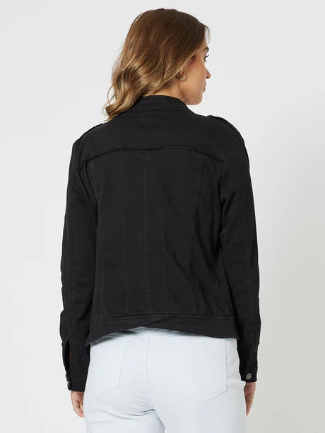 Military Denim Jacket