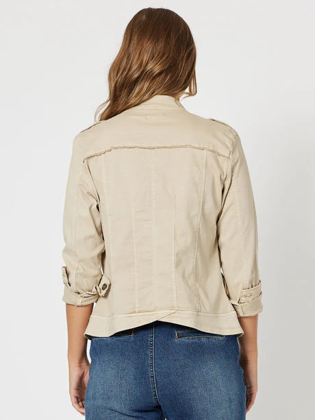 Military Denim Jacket
