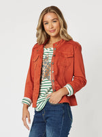 Military Denim Jacket