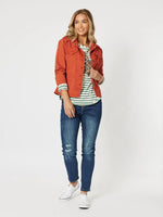 Military Denim Jacket