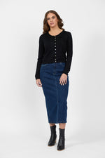 Merino Cropped Cardi
