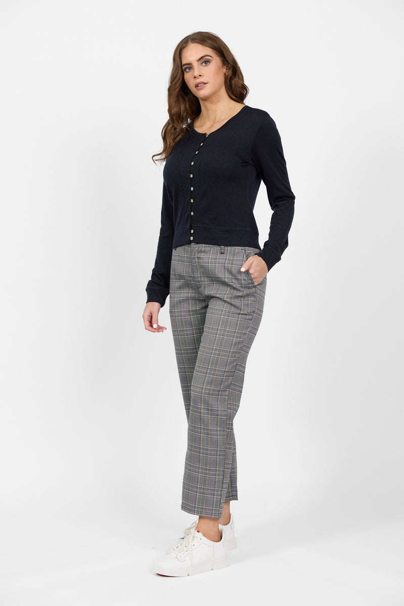 Merino Cropped Cardi