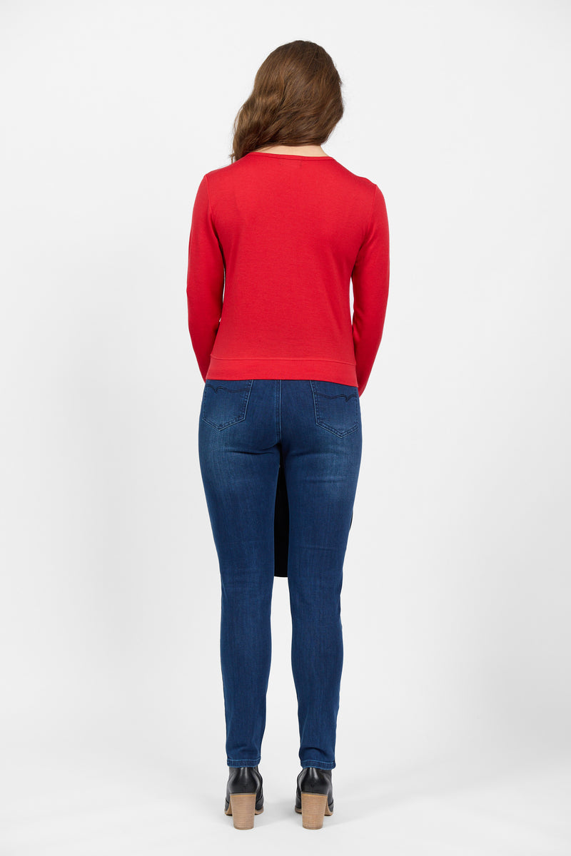 Merino Cropped Cardi