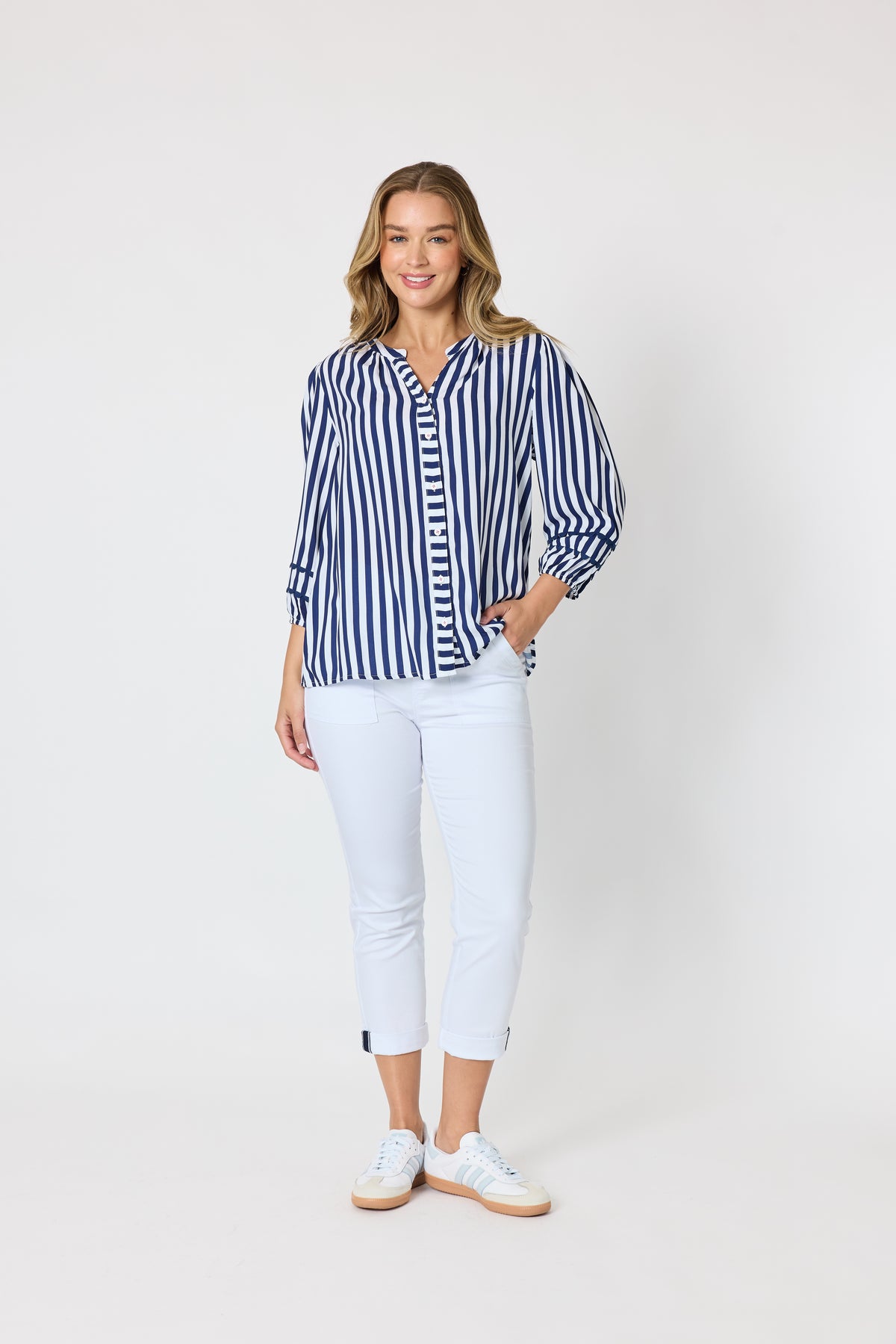 Montecito Stripe Top