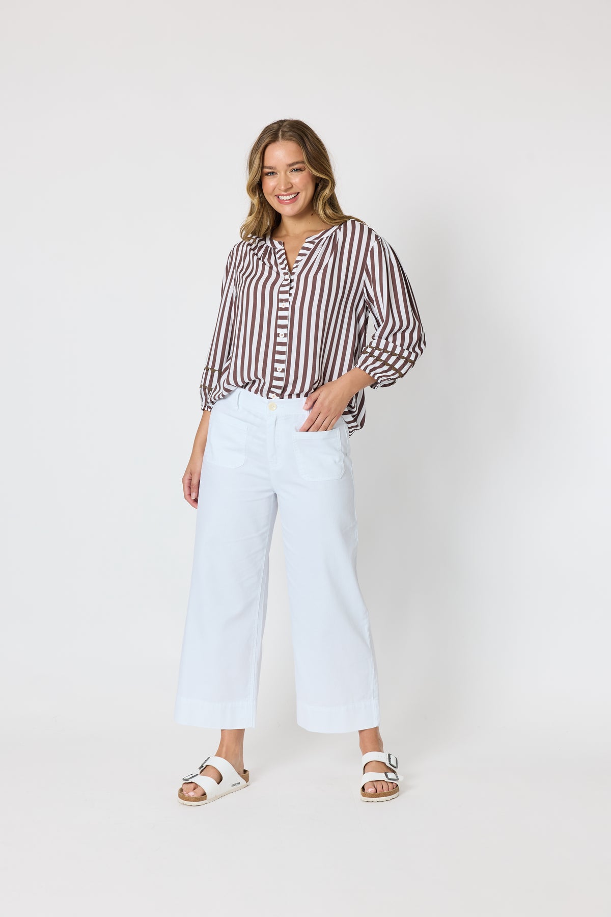 Montecito Stripe Top