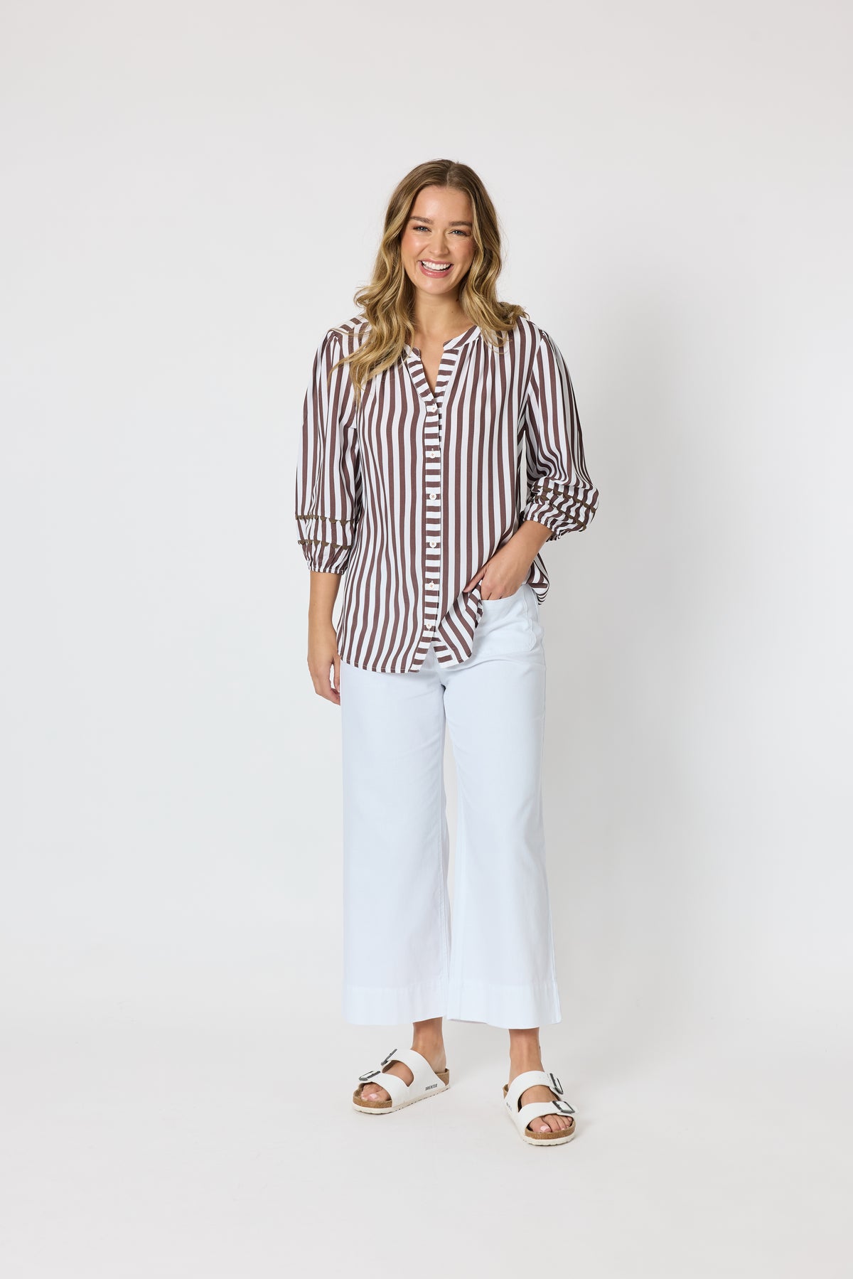 Montecito Stripe Top
