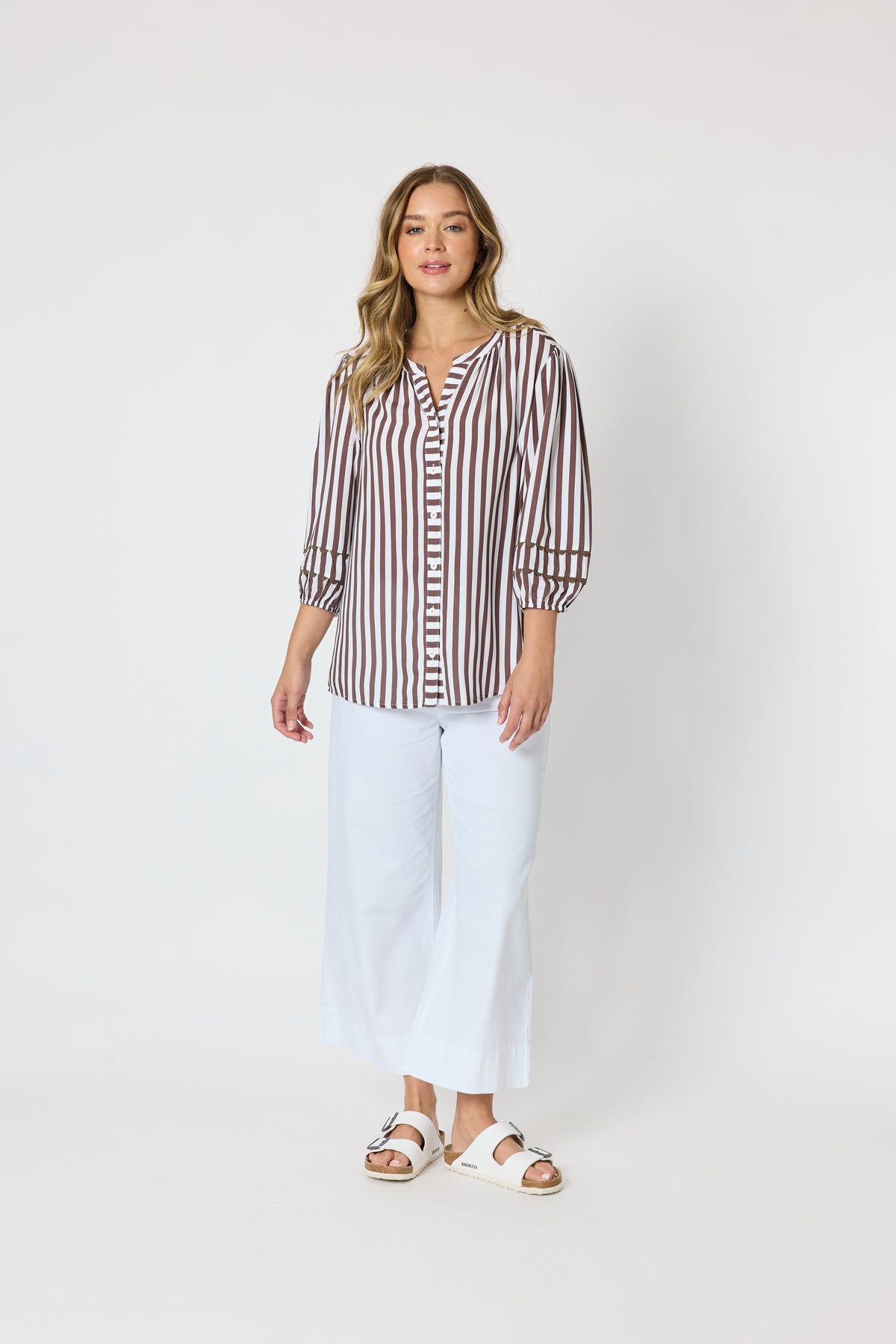 Montecito Stripe Top