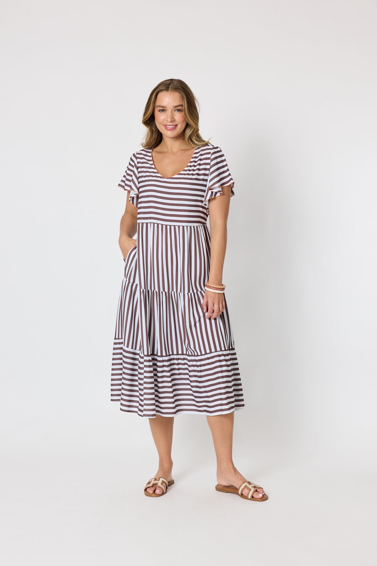 Kalahari Stripe Dress