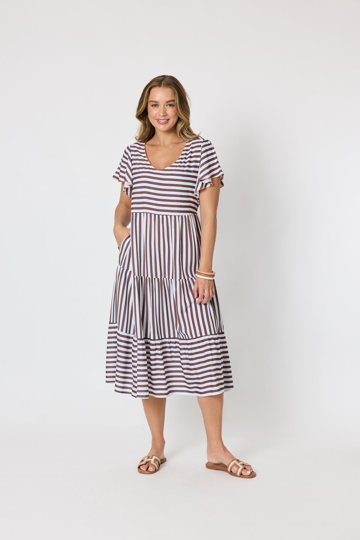 Kalahari Stripe Dress