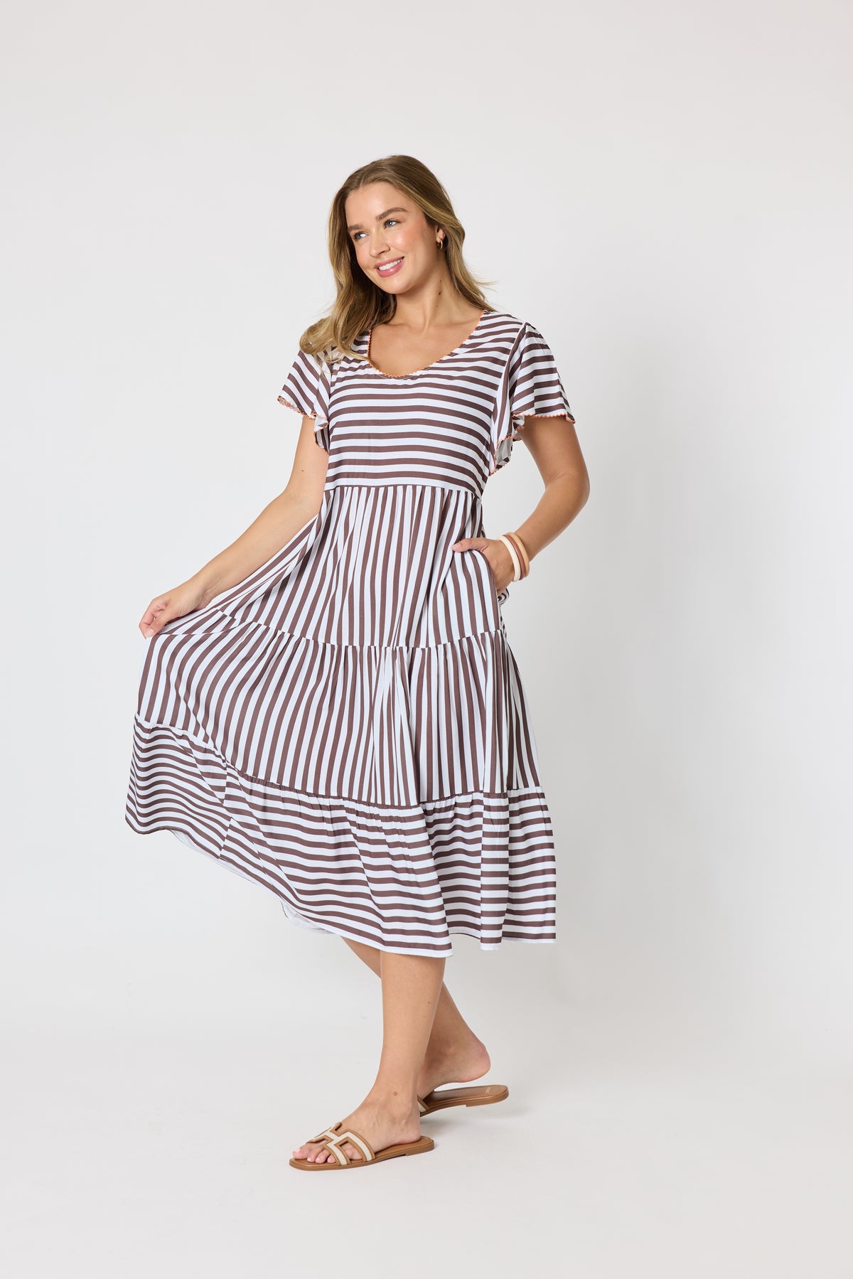 Kalahari Stripe Dress