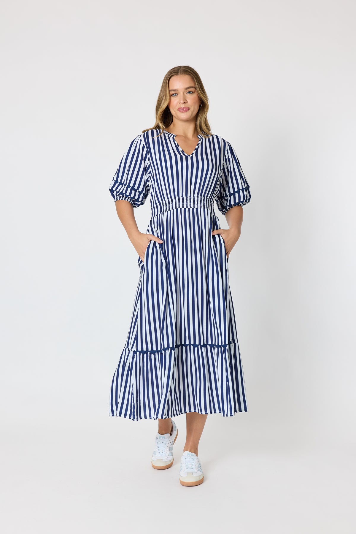 Montecito Stripe dress