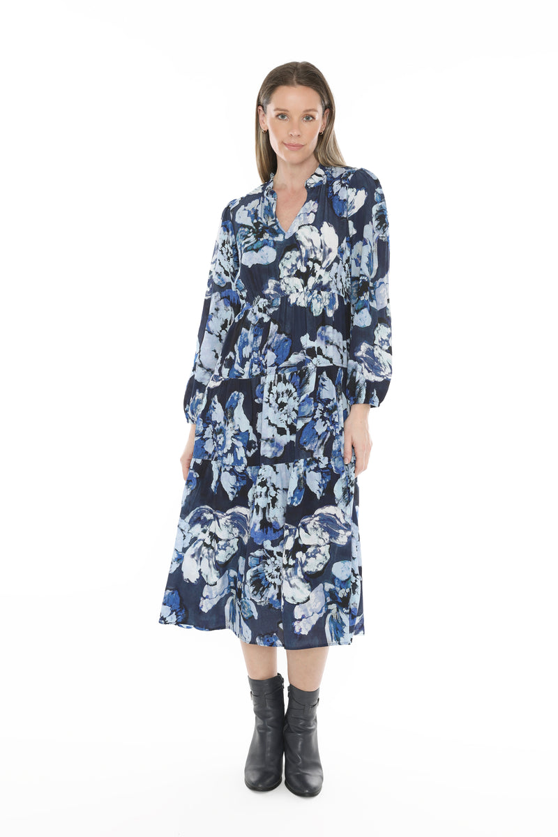 Blue Bloom Dress