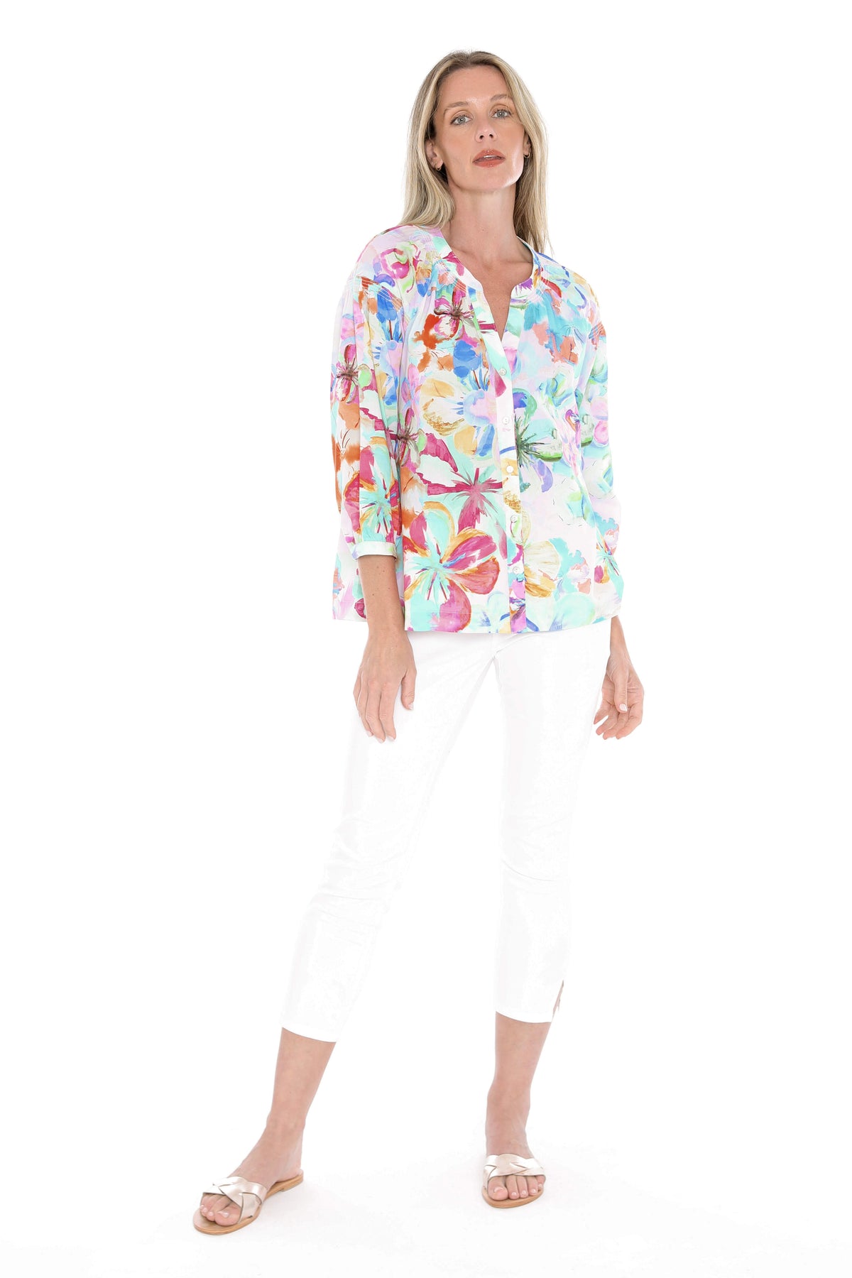 Hibiscus Haze Shirt