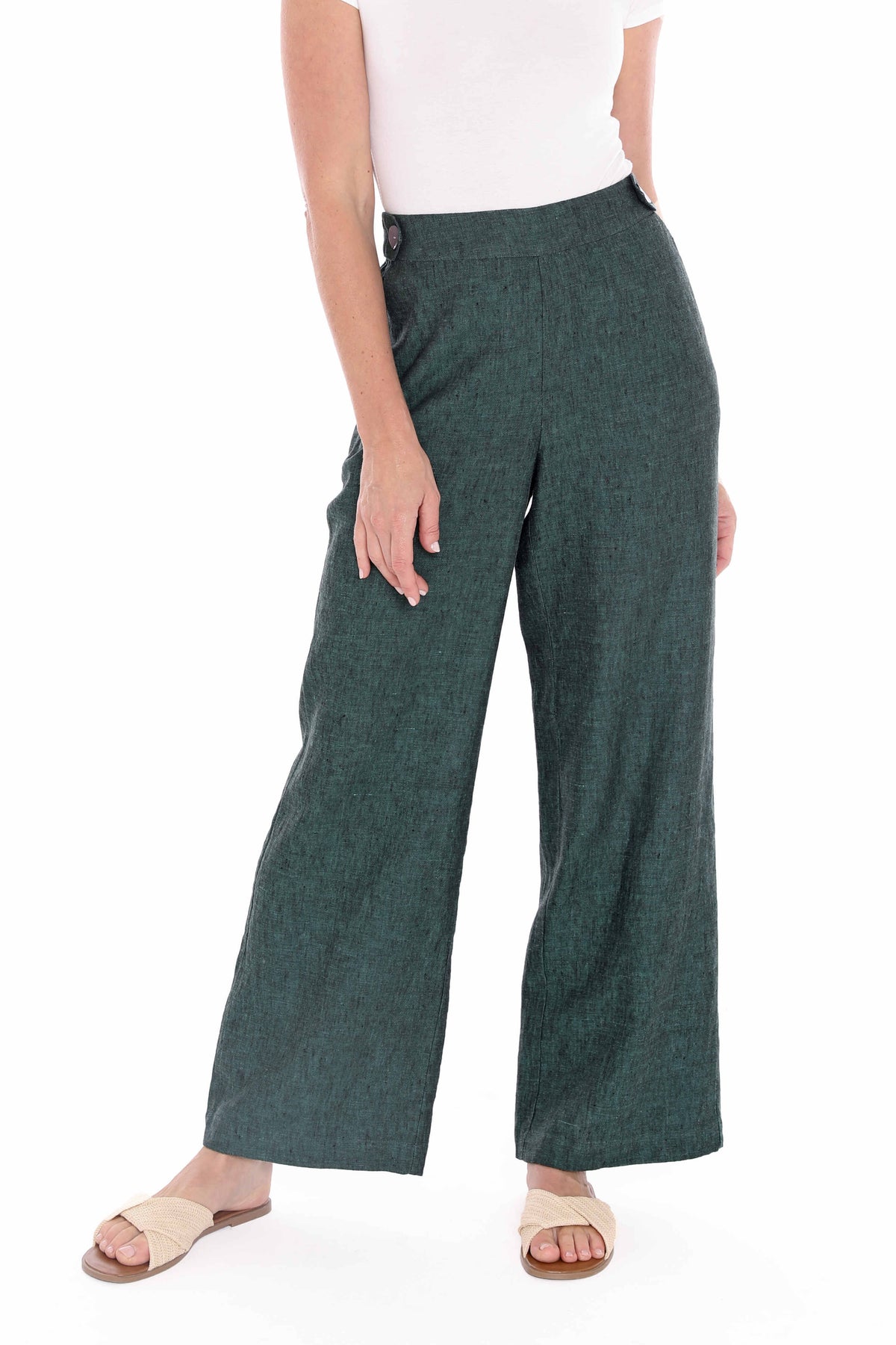 Button Tab Pant