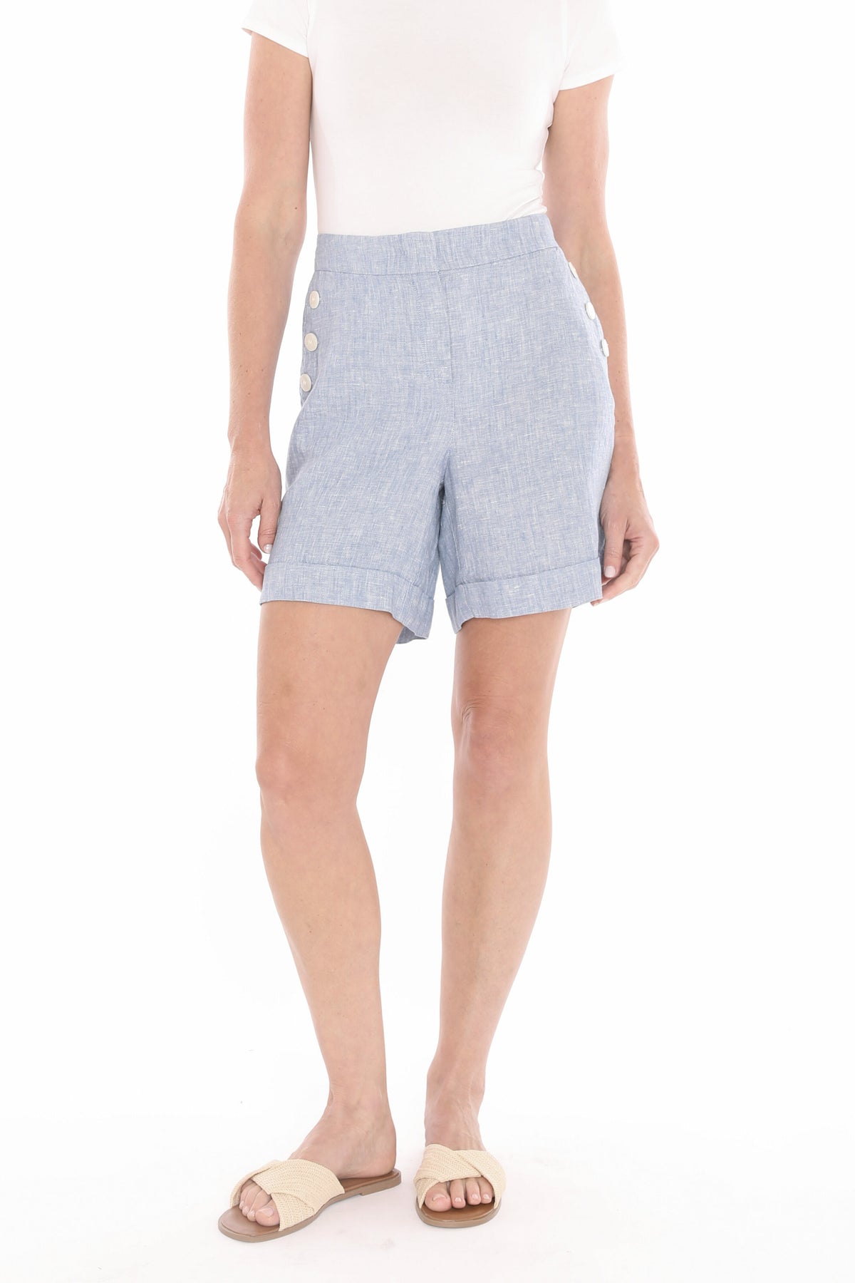 Button Pocket Short