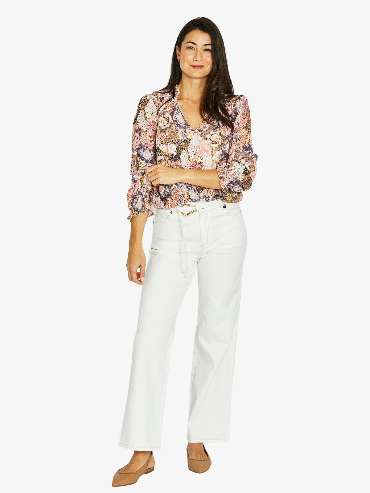 Delicate Paisley Top
