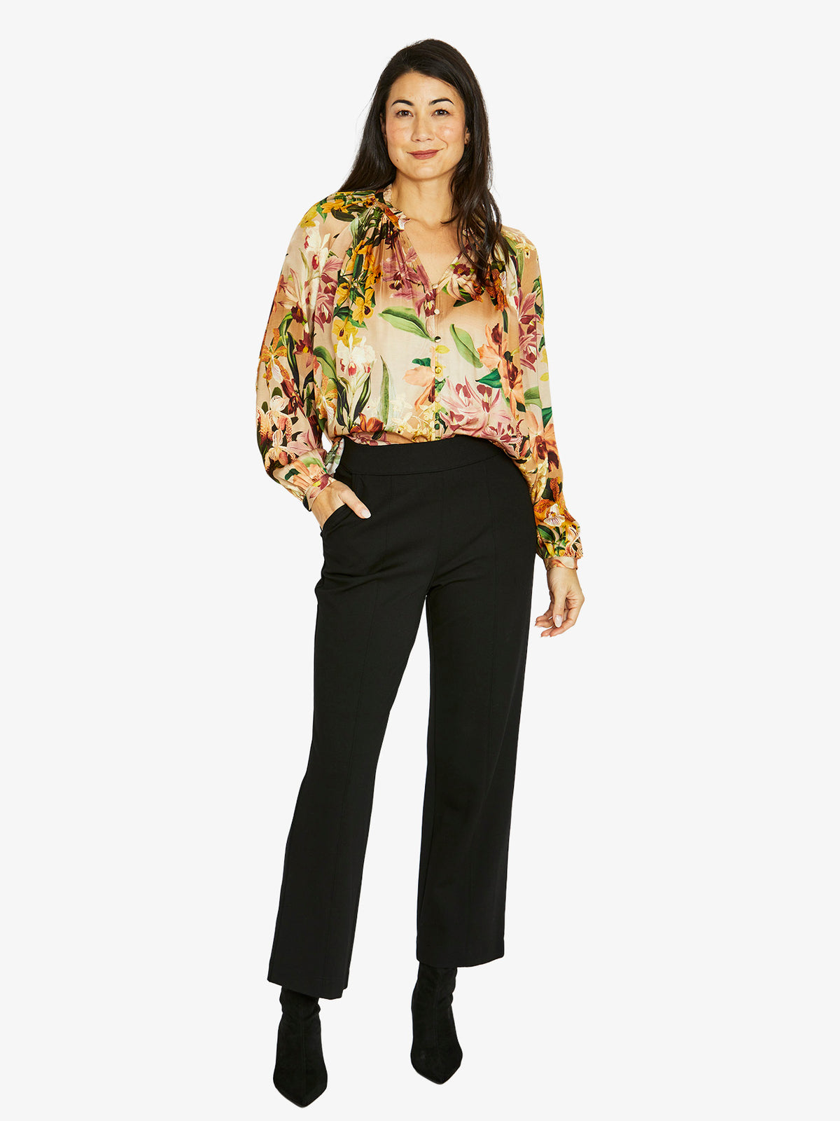 Spiced Orchids Top
