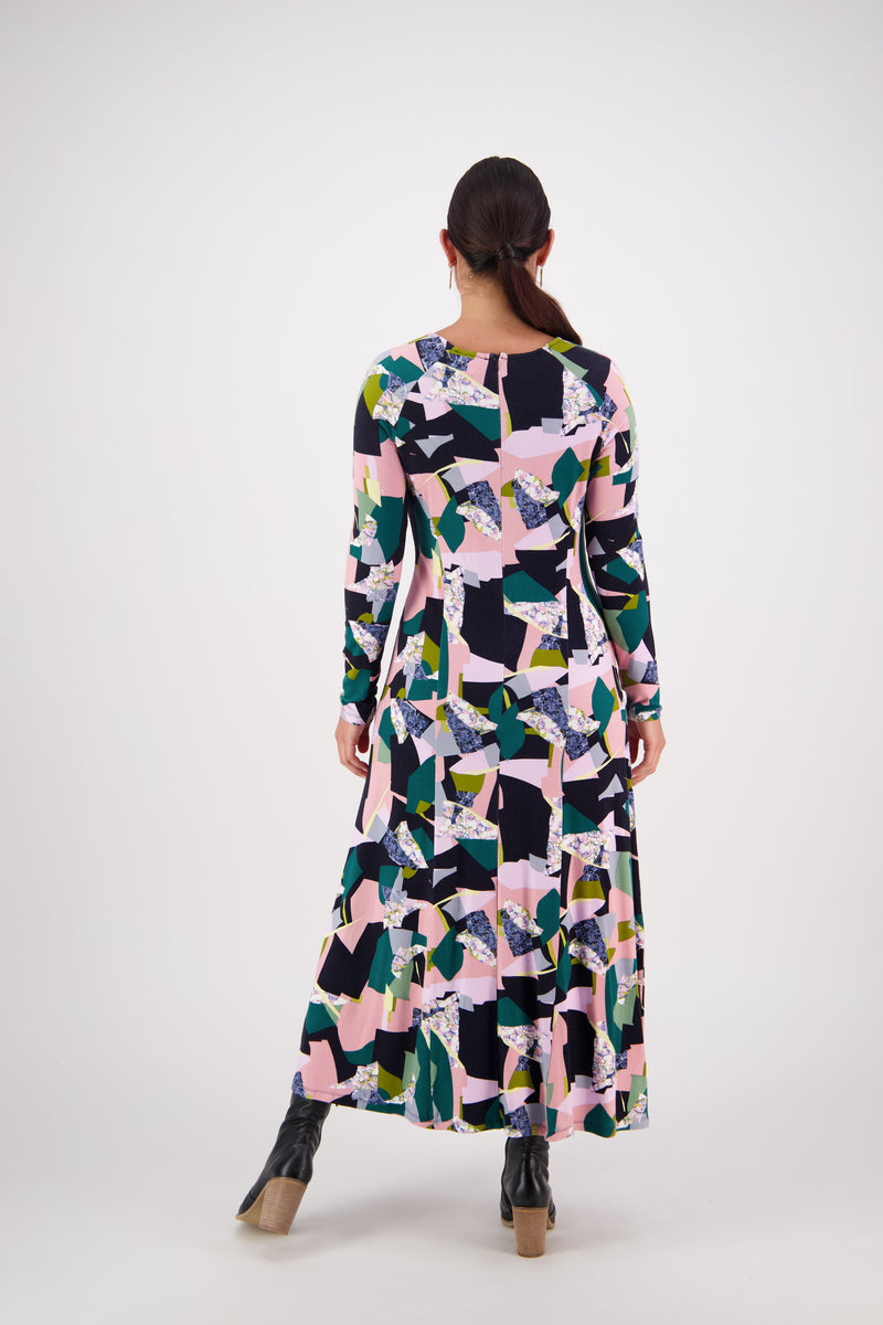 Knit Printed Dress