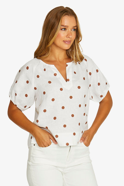 Spot Print Top by Jump, photo 3