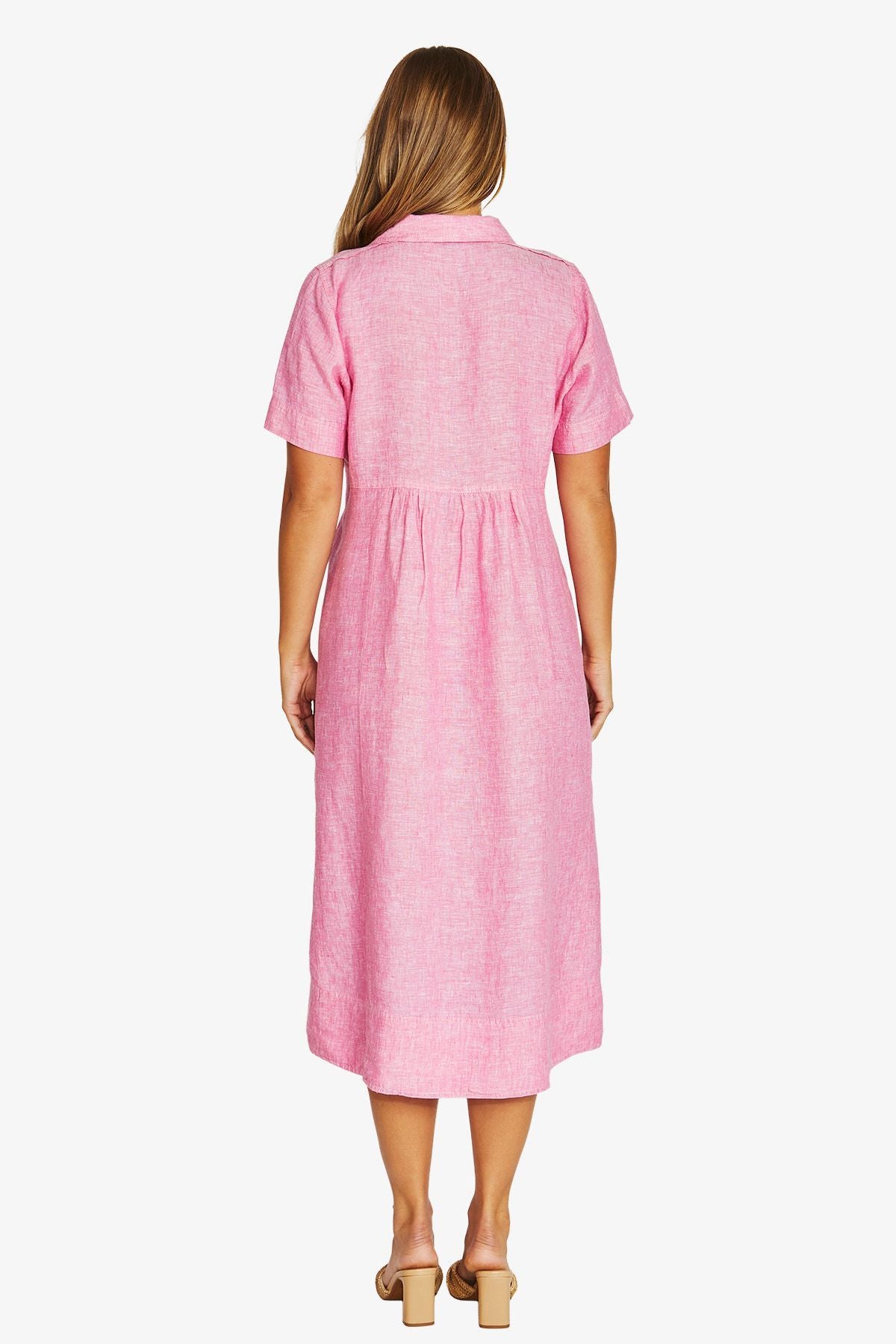 Seam Detail Shirt Dress