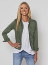 Military Denim Jacket