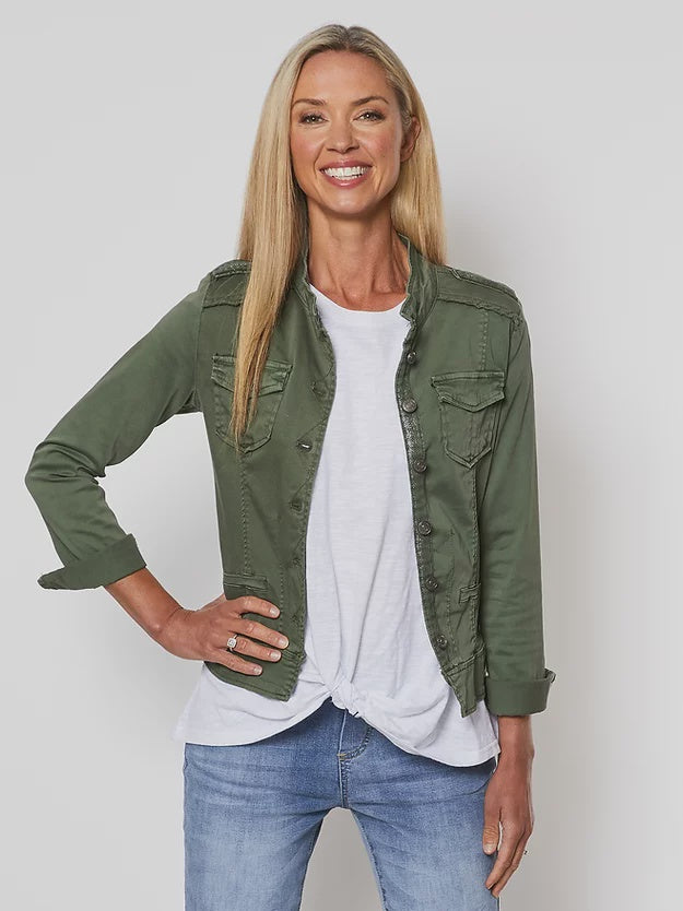 Military Denim Jacket