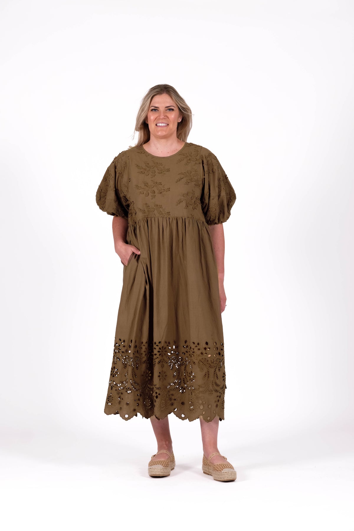 Brie Dress Antique Clay