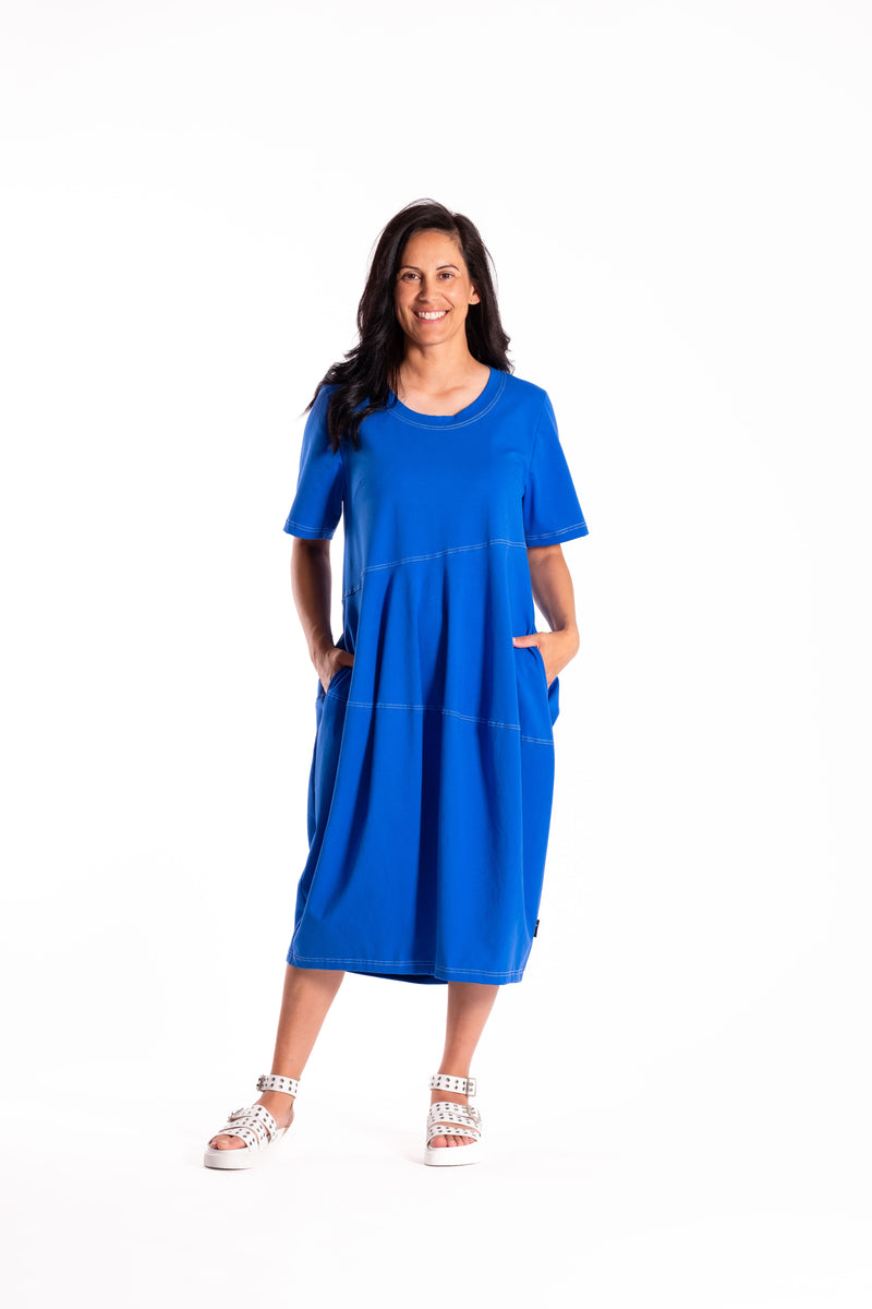 Chelsie Dress Cobalt
